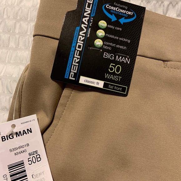 Round tree & Yorke mens performance golf shorts size 50B - Picture 3 of 6